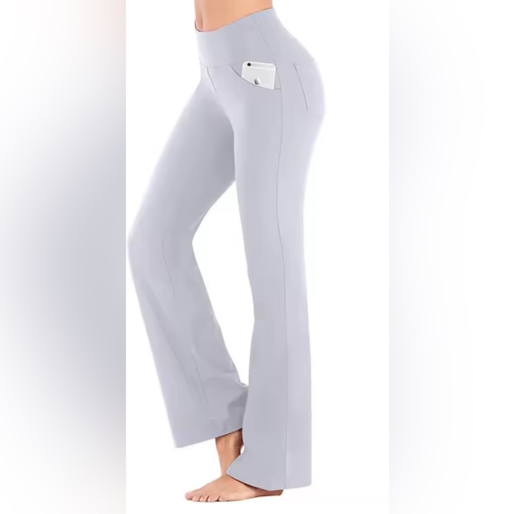 IUGA Wide Leg Yoga Pants Size: Medium pockets polyester spandex - Picture 1 of 13